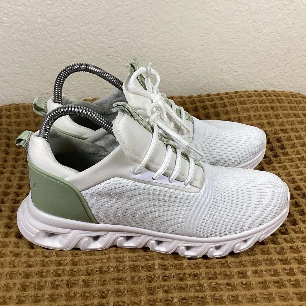 Nautica Chiatica Shoes Womens Size 9 White Mesh Walking Sneakers Casual On